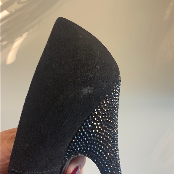 Louis Vuitton Suede Crystal platform heel 37 - Picture 7 of 8